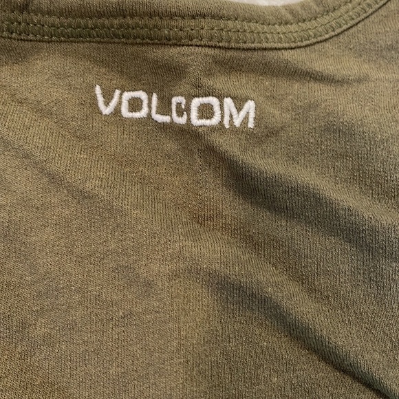 Volcom women’s dark green relaxed tank top XS 0/2  NWT - Picture 6 of 6